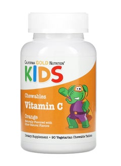 Chewable Vitamin C for Children Orange 90 Vegetarian Tablets