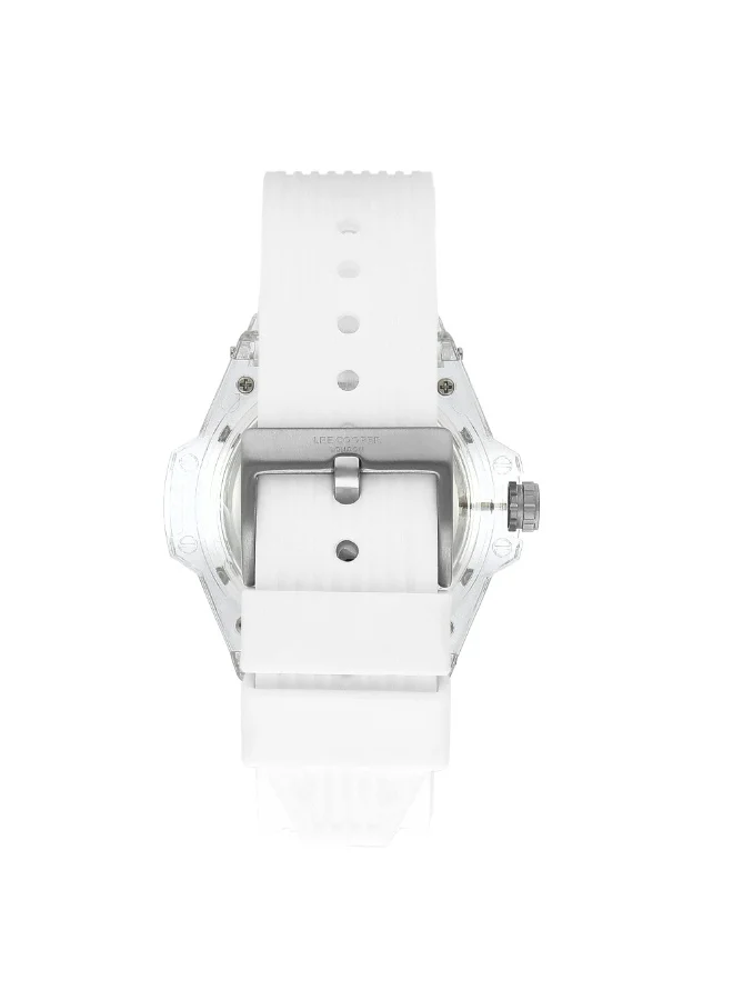 Lee Cooper Men's Silicone Multi Function Watch LC07975.333 - 44 mm