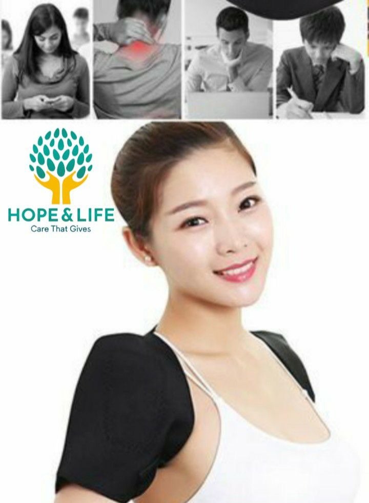 Brace for Relief of Neck Back Frozen Shoulder And Tendonitis 70x20 Cm - For Men And Women