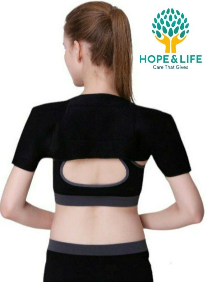 Brace for Relief of Neck Back Frozen Shoulder And Tendonitis 70x20 Cm - For Men And Women