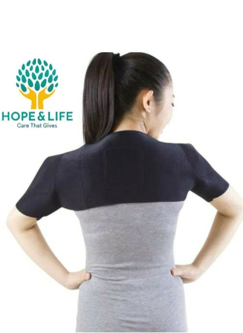 Hope And Life Brace for Relief of Neck Back Frozen Shoulder And Tendonitis 70x20 Cm - For Men And Women  - Image 4