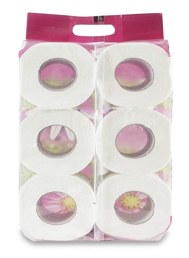 SVDK Toilet Paper Tissue Roll Family Pack | Ultra Soft, Strong & Absorbent for Everyday Use | 6 Rolls, 230 Sheets per Roll - Image 1