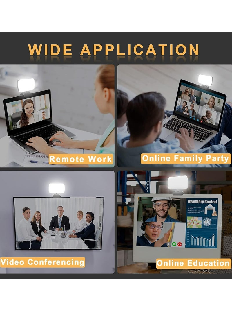 Oasisgalore Laptop Led Video light with Clip, High Power Rechargeable  Light for Video Calls - Image 5