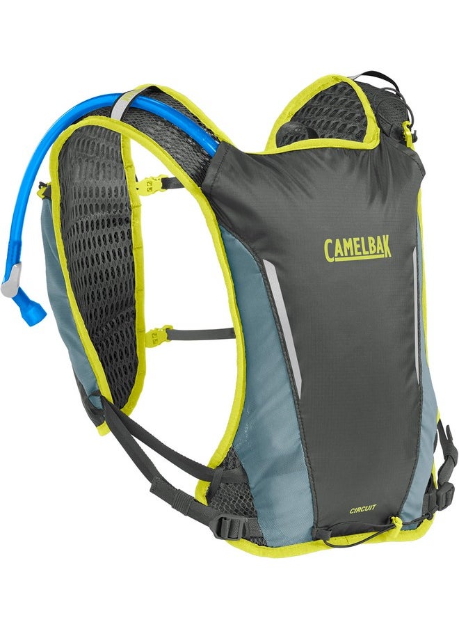 CAMELBAK CamelBak Women's Circuit Run Vest 50oz Hydration Bladder, Graphite/Limeade  - Image 1