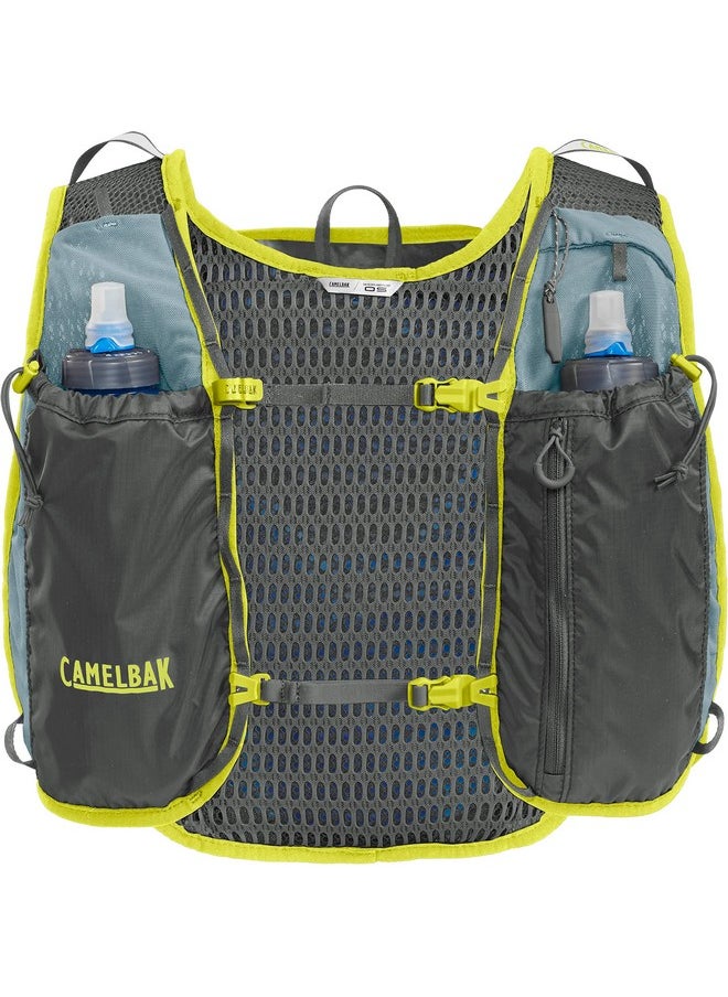 CAMELBAK CamelBak Women's Circuit Run Vest 50oz Hydration Bladder, Graphite/Limeade  - Image 5
