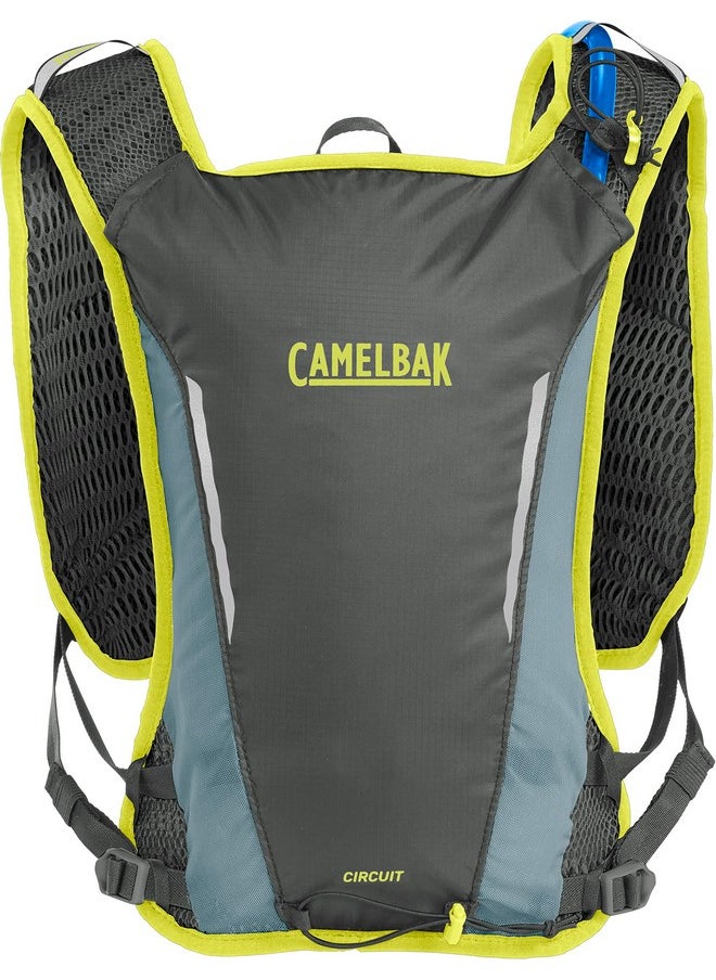 CAMELBAK CamelBak Women's Circuit Run Vest 50oz Hydration Bladder, Graphite/Limeade  - Image 4