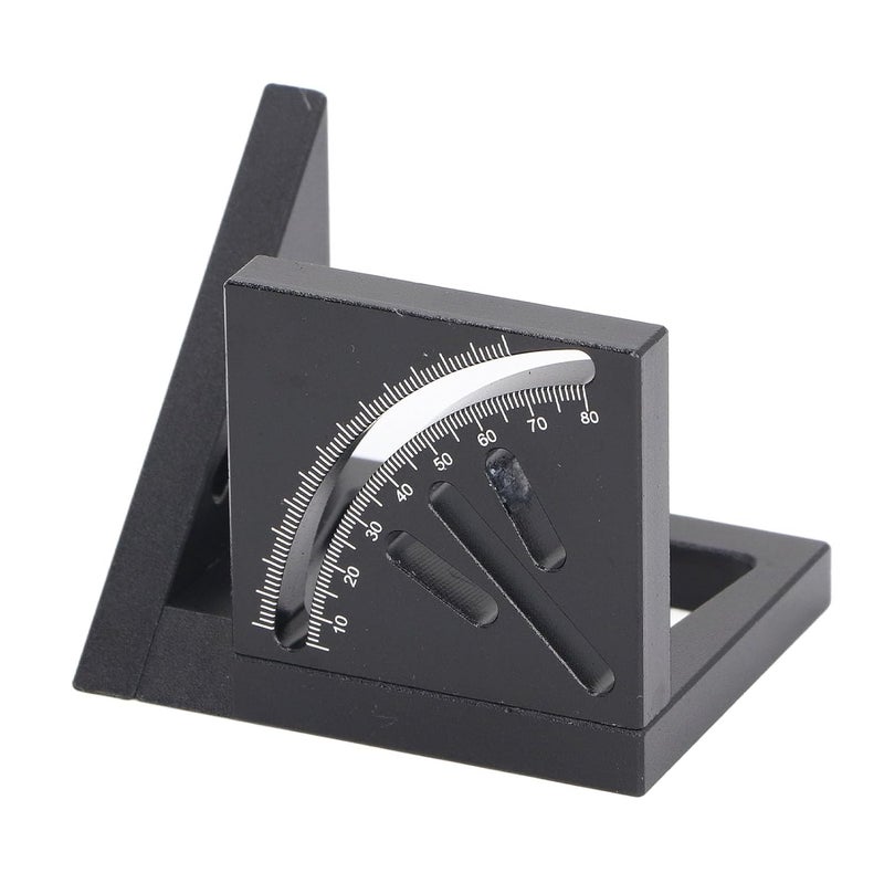 3D Woodworking, Aluminum Alloy Multi Angle Measuring Ruler, 45 90 Degree Carpenter Protractor, Detachable T Shape Ruler for Woodworking, Includes Wrench for Adjustment - Image 3