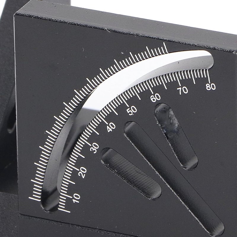 3D Woodworking, Aluminum Alloy Multi Angle Measuring Ruler, 45 90 Degree Carpenter Protractor, Detachable T Shape Ruler for Woodworking, Includes Wrench for Adjustment - Image 4