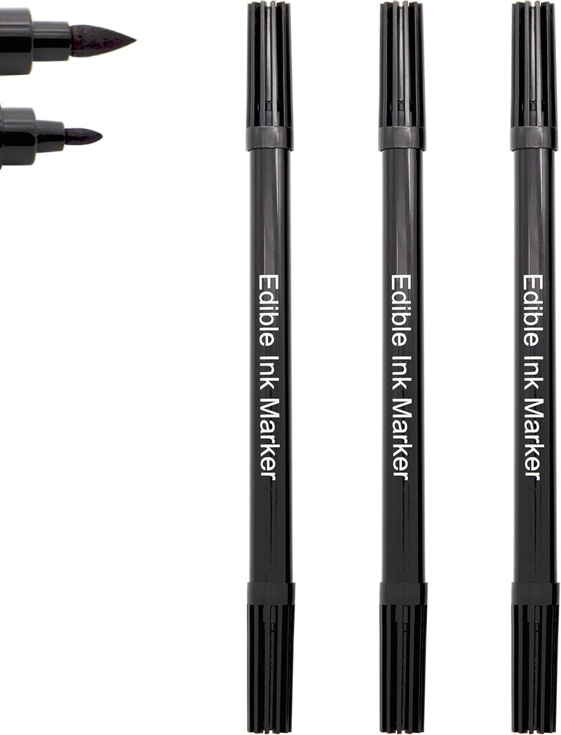 EdibleInk Dual Tips Food Coloring Pens - 3 Pack - Image 1