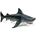 EOIVSH 11 Inch Large Tiger Shark Toy Plastic Ocean Animal Figurine Realistic Sea Creature Figure Educational Toy Great for Bath Pool Cake Topper Party Favor - Image 3