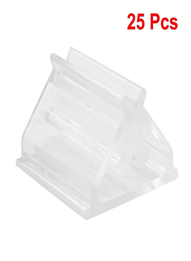 Litoexpe Clear Acrylic Card Stand - 25pcs Plastic Game Piece Holders for Party, Photos, Memos, Pictures Display - Image 5