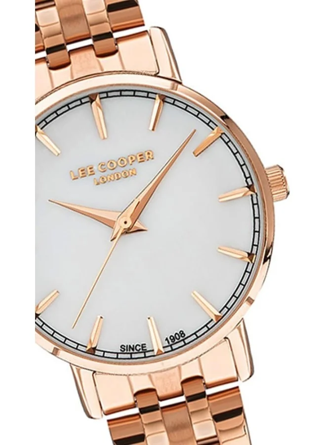 لي كوبر Women's Metal Analog Watch LC07503.420 - 34 mm