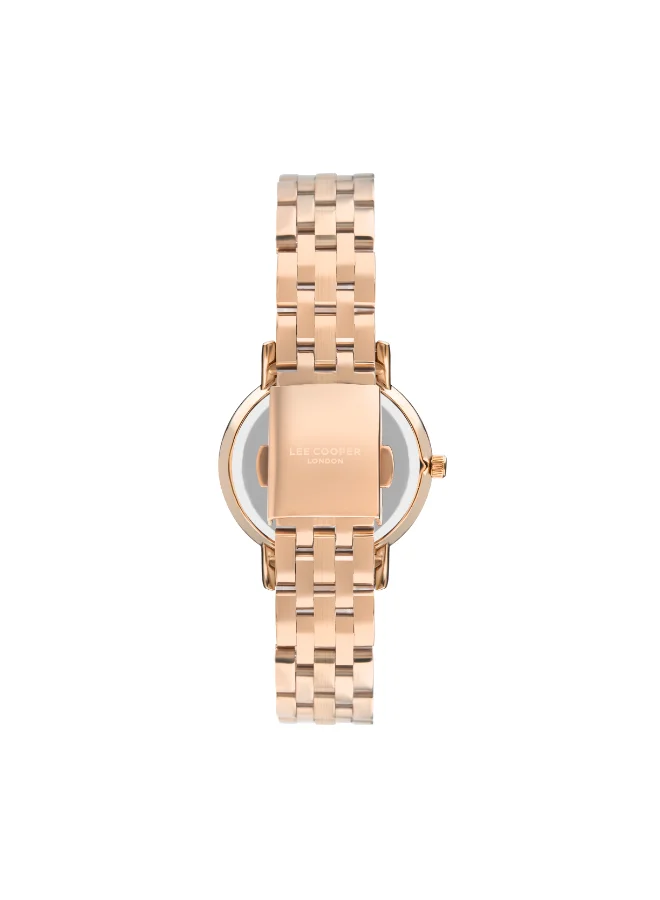 لي كوبر Women's Metal Analog Watch LC07503.420 - 34 mm