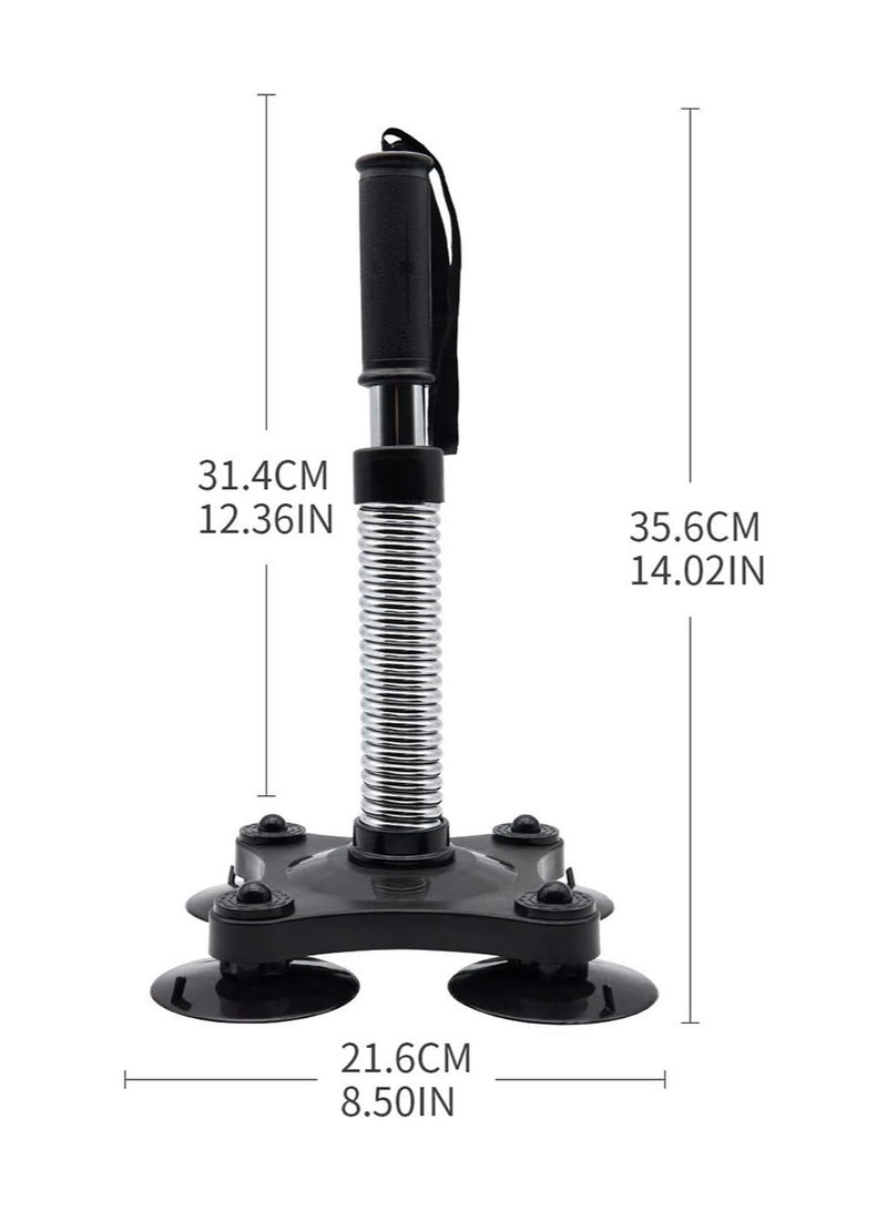 Aikanbo Arm Wrestling Training Equipment 45~50lbs Forearm Trainer Grips Wrist Exerciser Muscle Developer Strength Home Fitness for Professional & non-professional（Heavy Silver，45-50lbs） - Image 2