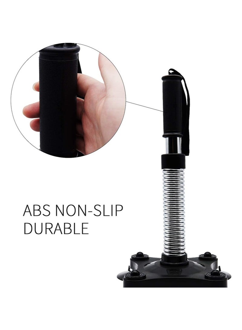 Aikanbo Arm Wrestling Training Equipment 45~50lbs Forearm Trainer Grips Wrist Exerciser Muscle Developer Strength Home Fitness for Professional & non-professional（Heavy Silver，45-50lbs） - Image 5