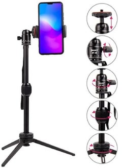 JMARY MT-68 Table-Top Extendable Foldable Tripod Stand for Mobile Phones and DSLR & Digital Cameras