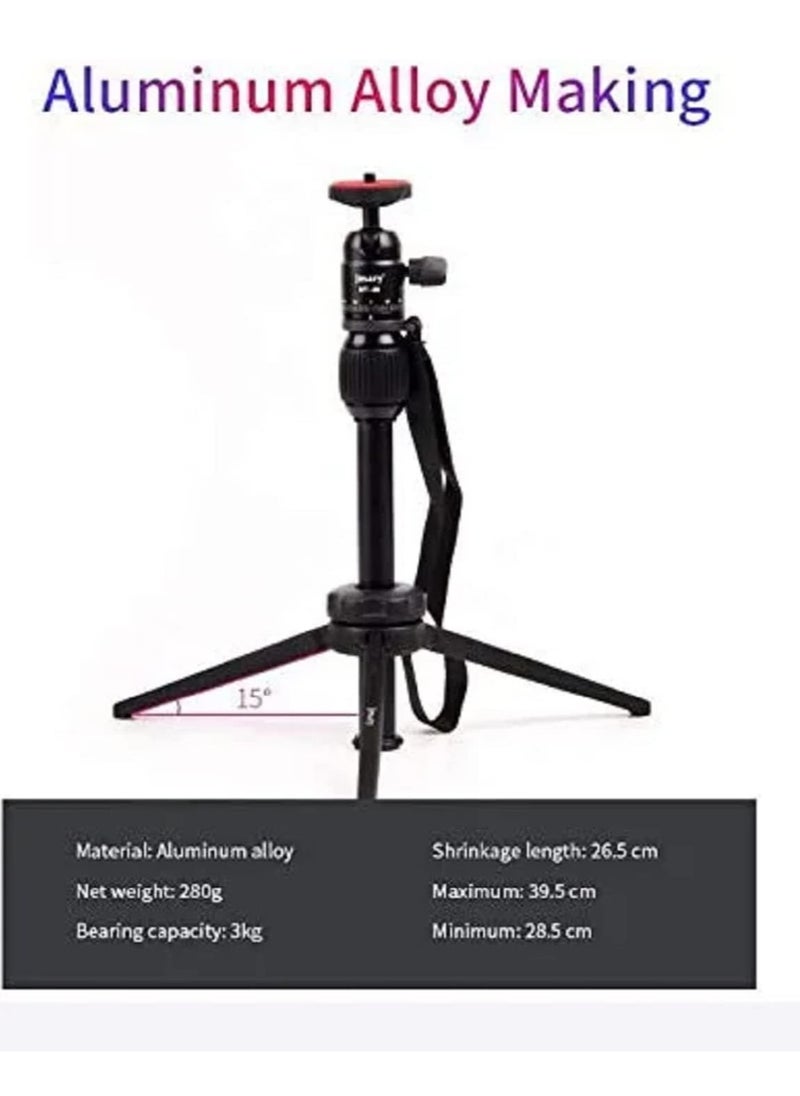 Jmary - JMARY MT-68 Table-Top Extendable Foldable Tripod Stand for Mobile Phones and DSLR & Digital Cameras - Image 1
