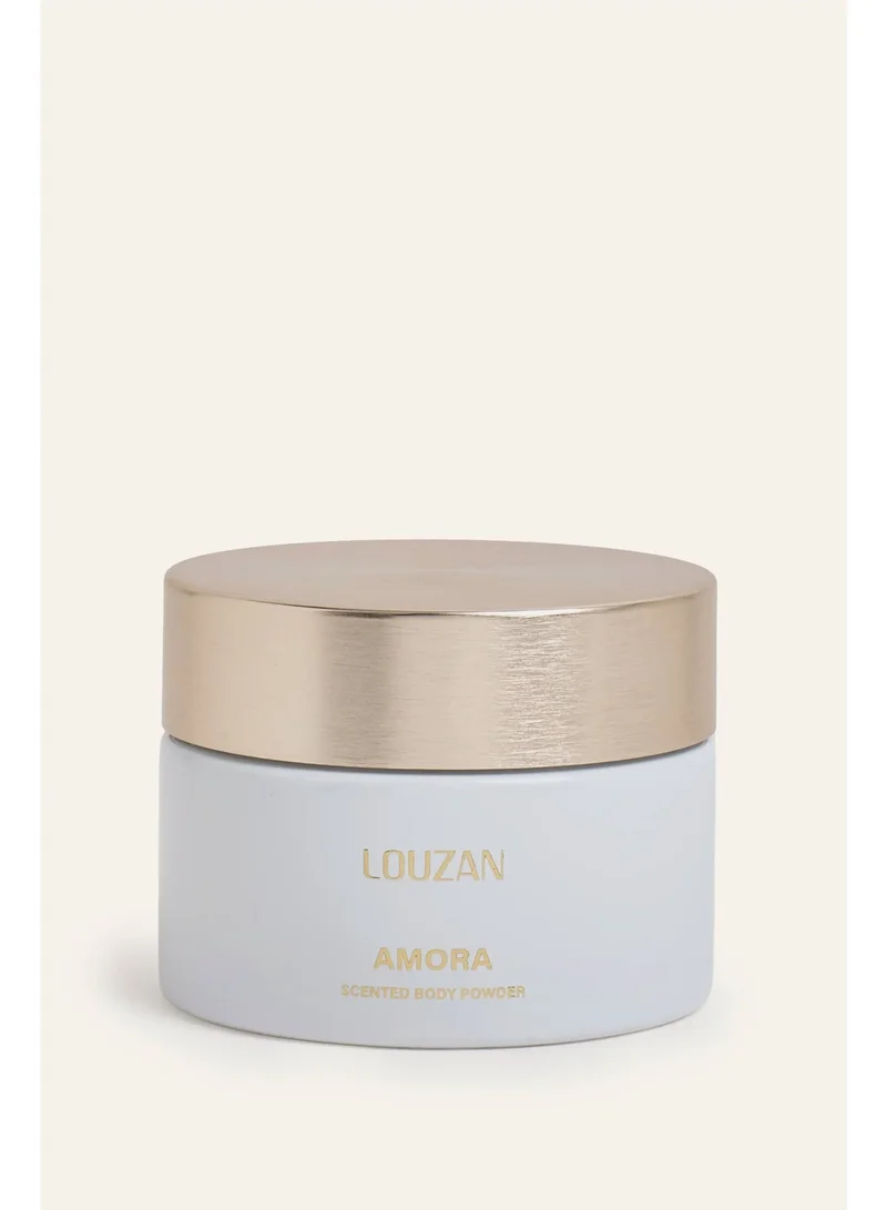 Louzan Amora Perfumed Powder 100g – Oriental Floral, Bergamot, Orange Flower & Vanilla – Namshi Exclusive