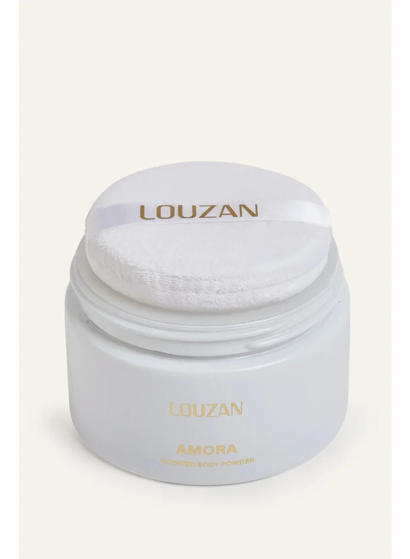 Louzan  Louzan Amora Perfumed Powder 100g – Oriental Floral, Bergamot, Orange Flower & Vanilla – Namshi Exclusive  | Best Price UAE