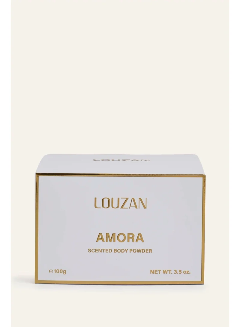 Louzan  Louzan Amora Perfumed Powder 100g – Oriental Floral, Bergamot, Orange Flower & Vanilla – Namshi Exclusive  | Best Price UAE