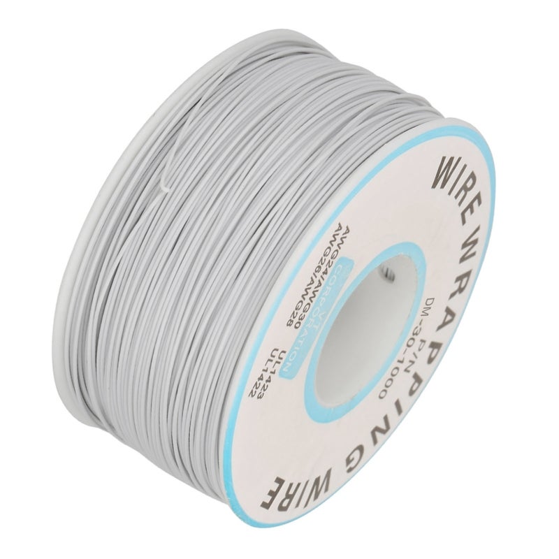 سلك نحاسي مطلي بالقصدير 30AWG 200 متر سلك مغلف بالسيليكون - سلك توصيل مرن للوح التجارب - مقاوم للحرارة حتى 80 درجة مئوية للاختبارات الإلكترونية ولحام لوحات الدوائر المطبوعة - Image 5