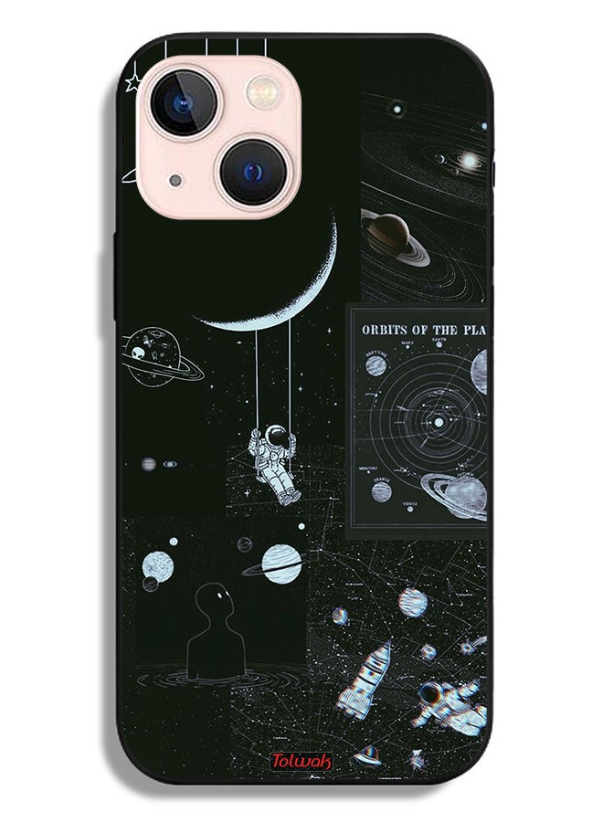 Tolwak Apple iPhone 13 mini Protective Case Orbits Of The Planets - Image 1