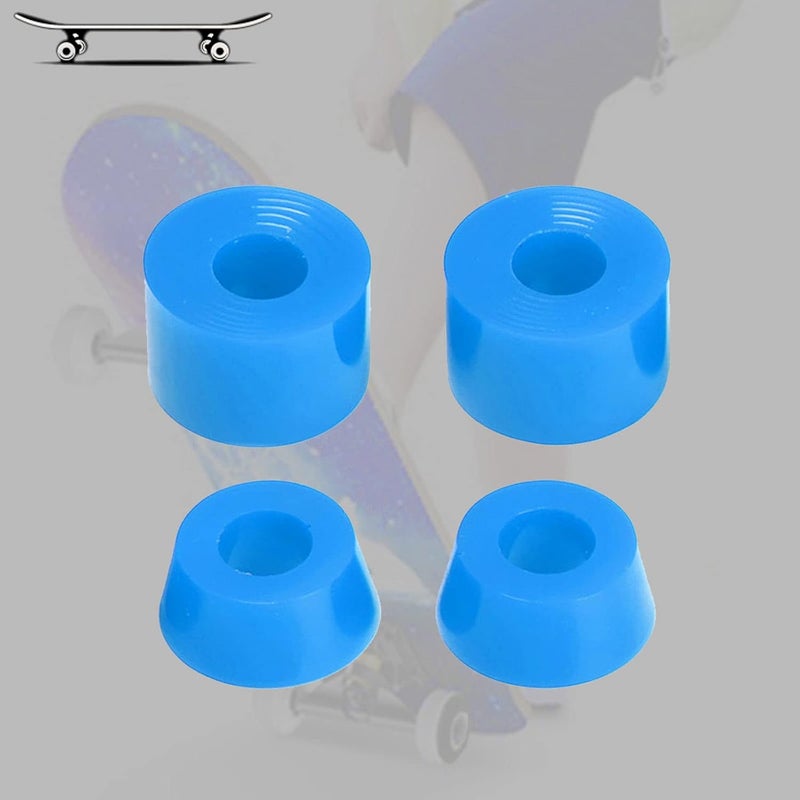 كلاراكو 4 قطع من جلبات محاور ألواح التزلج الناعمة 92A، مقاس 11x16 مم، محاور 7 بوصة، جلبات مخروطية، طقم ممتص صدمات، ملحقات تثبيت - Image 5