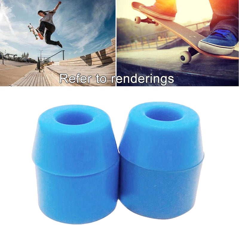 كلاراكو 4 قطع من جلبات محاور ألواح التزلج الناعمة 92A، مقاس 11x16 مم، محاور 7 بوصة، جلبات مخروطية، طقم ممتص صدمات، ملحقات تثبيت - Image 4