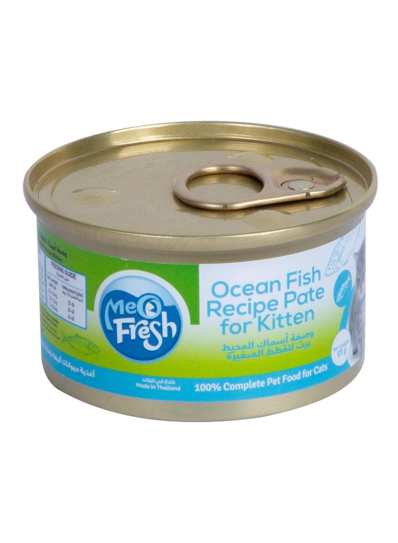Meo Fresh Ocean Fish Recipe Pate For Kitten 85G - Image 1