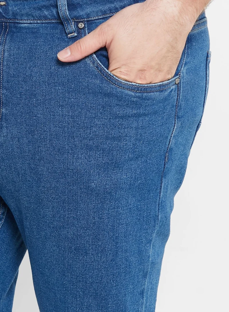 Seventy Five Regular Fit 5 Pocket Jeans