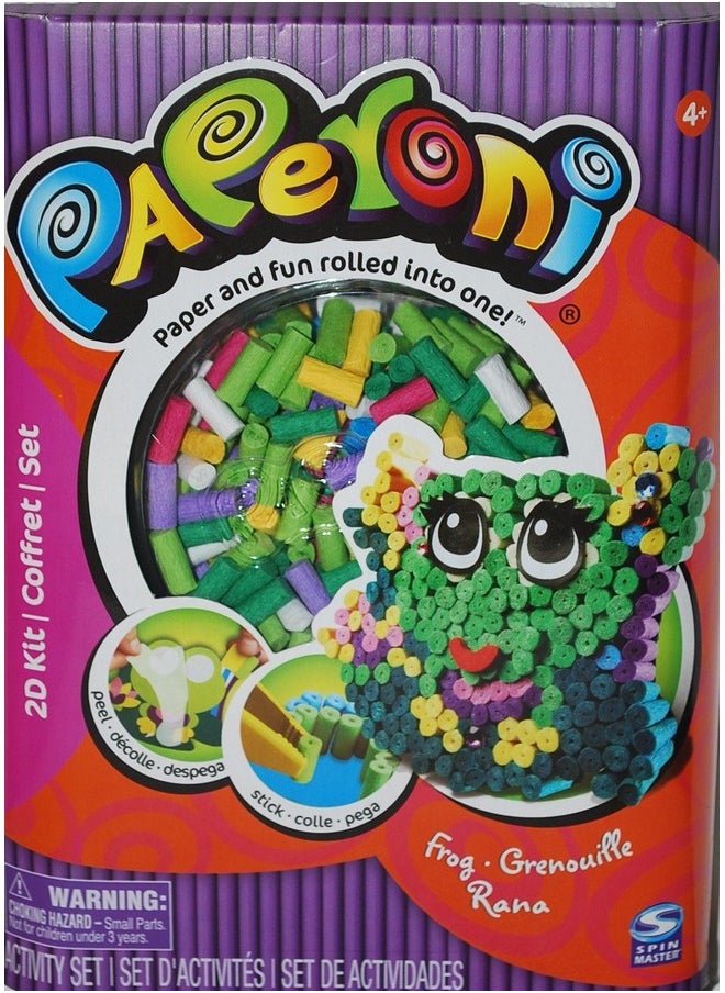 SPIN MASTER - Paperoni 2D Frog Kit - Image 1
