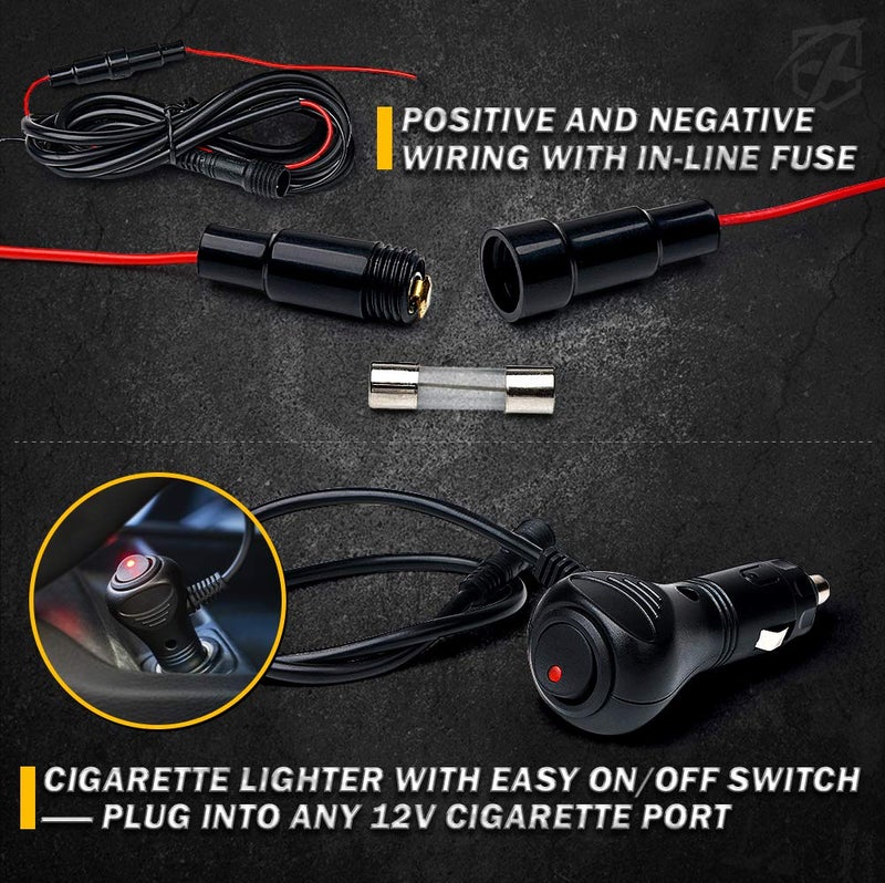 Xprite 4Pcs Underglow LED Lights for Cars, 8 Color RGB 252 LEDs Sound Active Function Music Mode Underglow Kit, Bluetooth APP & Remote Control, Waterproof Underbody Neon Strip Light for Car SUV Truck - Image 5