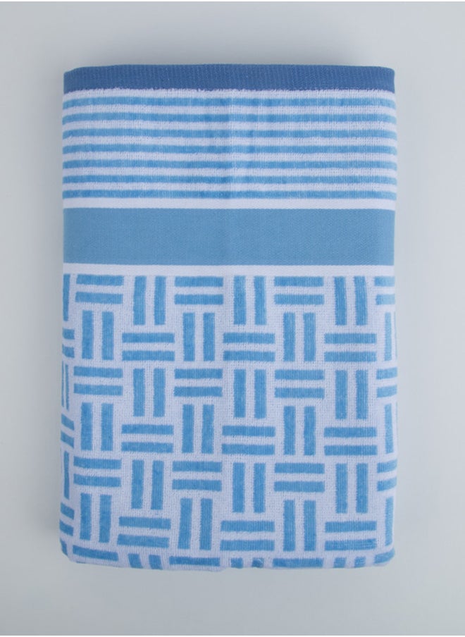 White Rose BROKEN LINES TOWELS - 450 GSM - 100% Cotton Velour - Bath Sheet 80x160 cm -MultiColour - Modern Stripe Design - Luxury Touch - Extra Absorbent  - Image 5