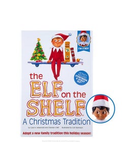 The Elf on the Shelf The Elf on the Shelf® Brown Eyed Boy & Claus Couture Collection® Touchdown Tidings Set  - Image 3