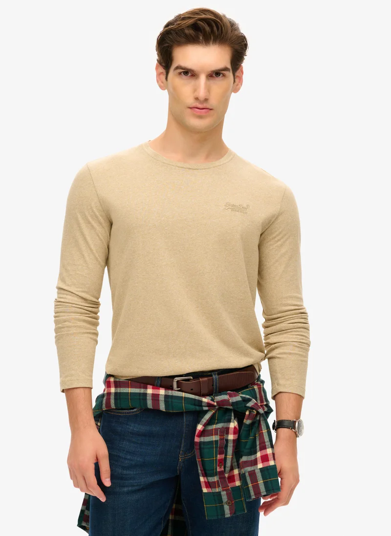 سوبر دراي Essential Logo Long Sleeve Top