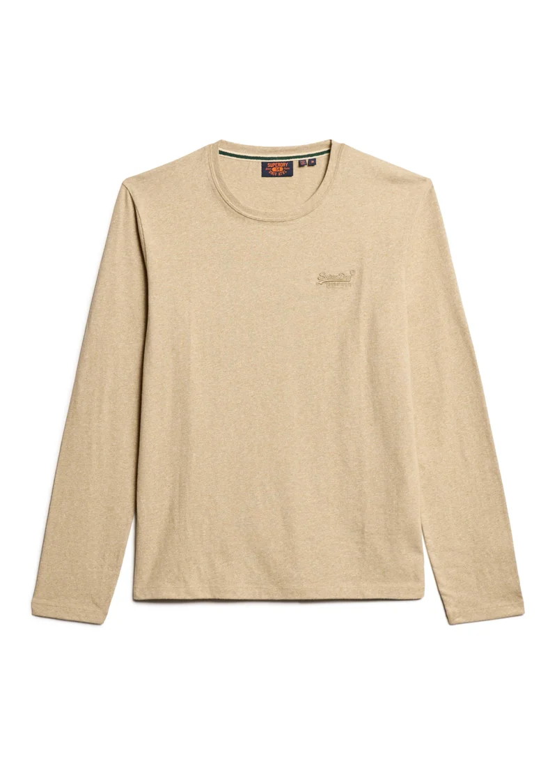 سوبر دراي Essential Logo Long Sleeve Top