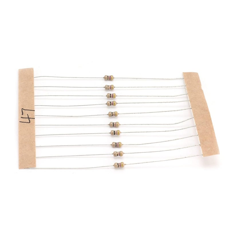 Shanrya Assorted Resistor, Various Resistance Values 10Ω‑1MΩ Resistors Kit Graphite for Experiments for DIY Projects - Image 3