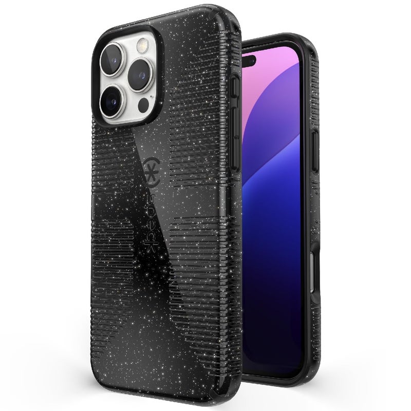 Speck CandyShell Grip Case iPhone 16 Pro Max Case for Women and Men Slim MagSafe WhiteBlack - Image 2