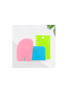 Generic Dough Cutter Set Of 3 Pieces Color May Vary  - Image 5