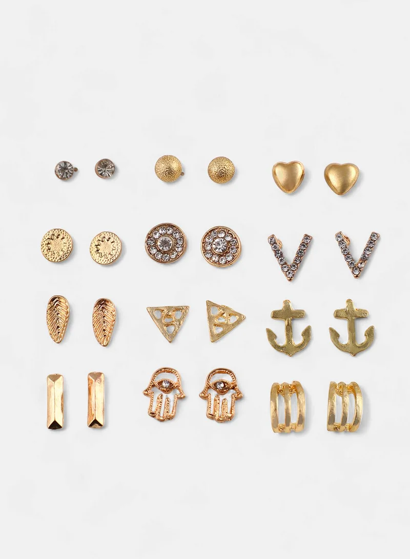 سوهي Women's The Constantinople Stud Earrings