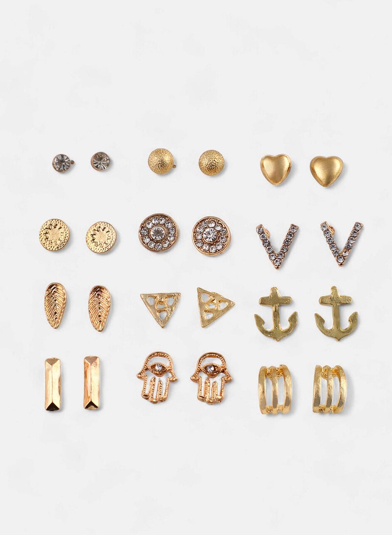 سوهي Women's The Constantinople Stud Earrings - Image 4
