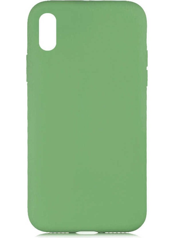 Rona Store iPhone Xs 5.8 - Compatible Zore Lsr Launch Cover-Light Green 