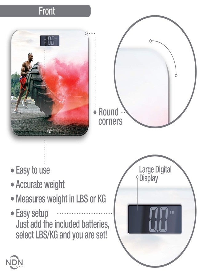 NDN LINE Digital Bathroom Scale - Image 3