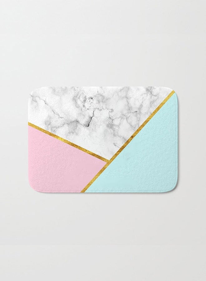 NIBEMINENT Marble Pattern Anti-Skid Doormat Multicolour 40 x 60cm