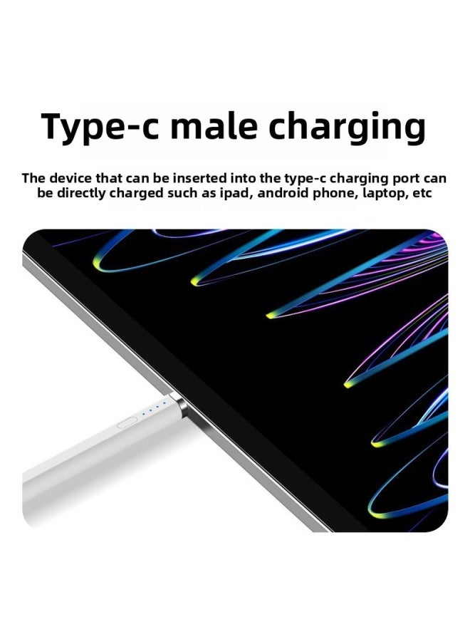 Generic - For ApplePencil Pen Generation Tilt Painting For ApplePen Touch Stylus Universal Capacitive Pen Wholesale-Colour:Id730 For AppleSecond Generation [magnetic Adsorption Charging + Tilt Pressure Sensitivity + Anti-accidental Touch + Key Switch] - Image 1