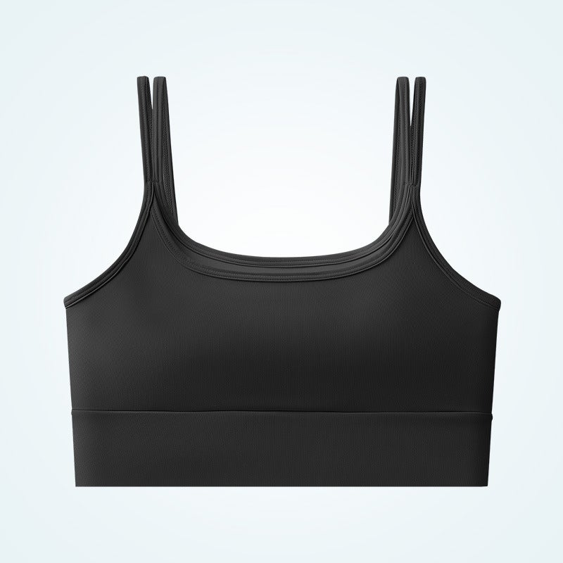 Women'S Underwear Women'S Shockproof Gather-Up Running Stereotype Yoga Vest Quick-Drying Anti-Sagging Outer Wearing Training Fitness Underwear - Image 1