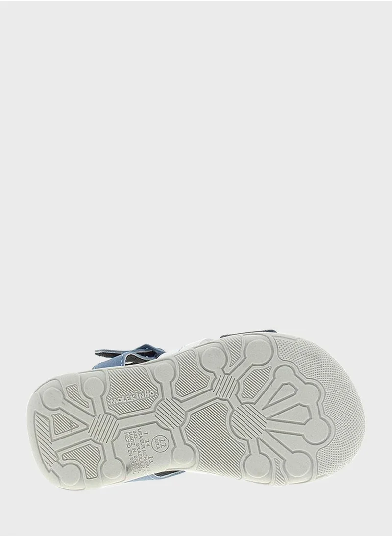 موليكينهو Infant Salas Velcro Sandals