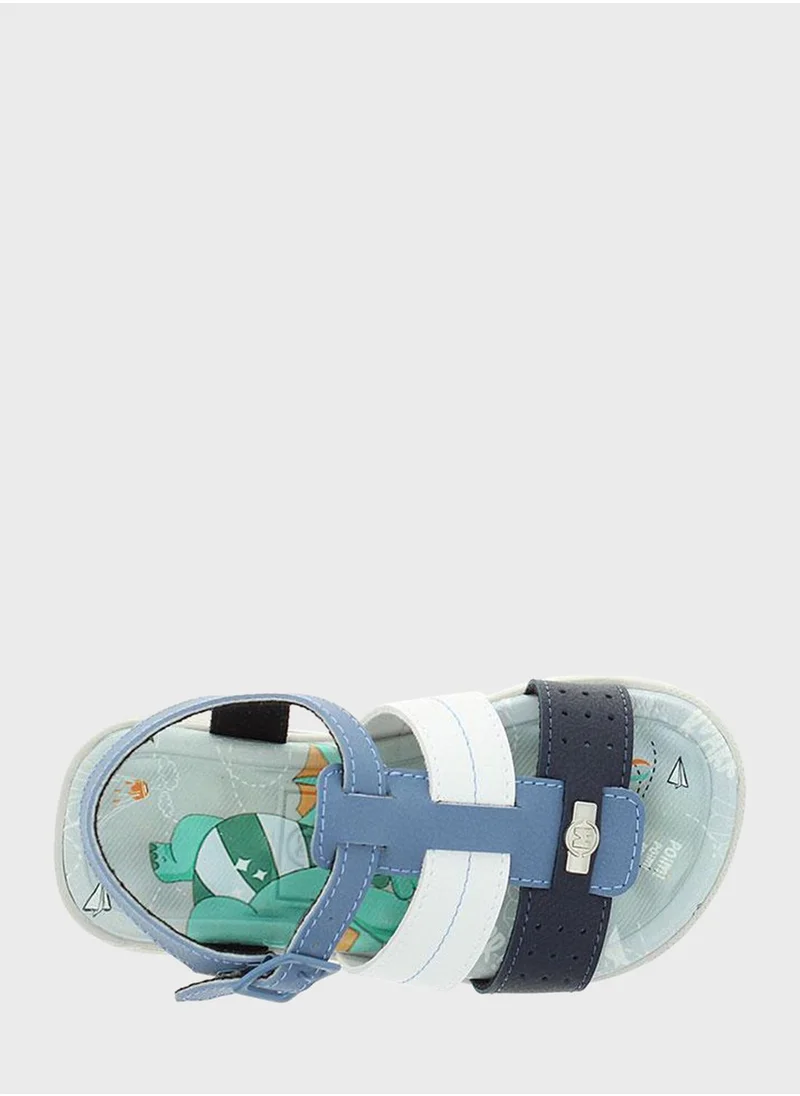 موليكينهو Infant Salas Velcro Sandals