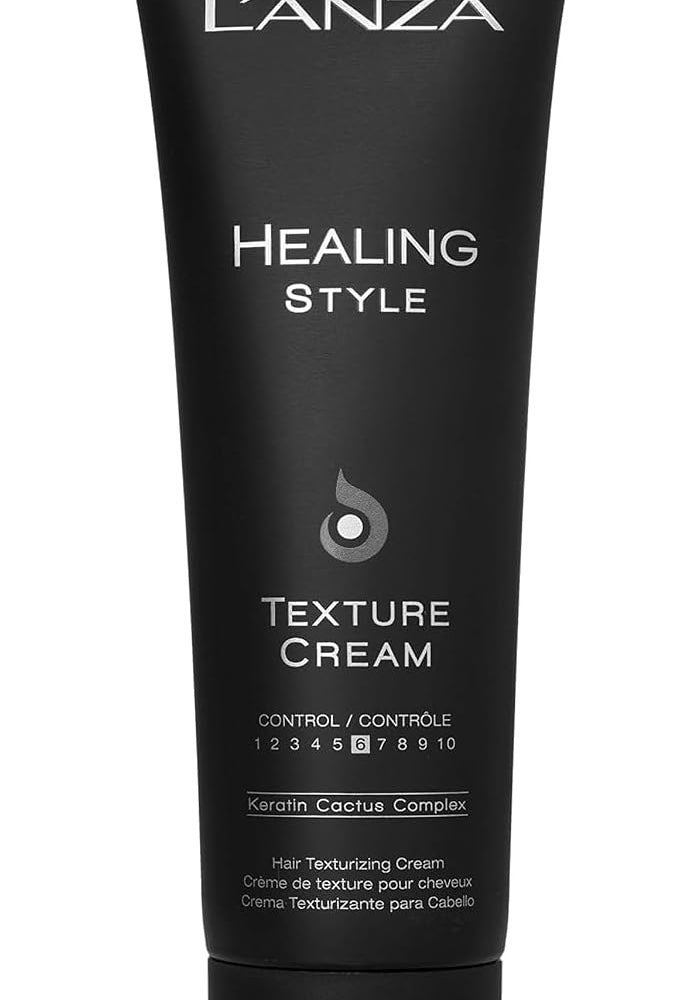 L'ANZA Healing Style Texture Cream - 125g Hair Texturizing Cream with Keratin Cactus Complex - Image 1