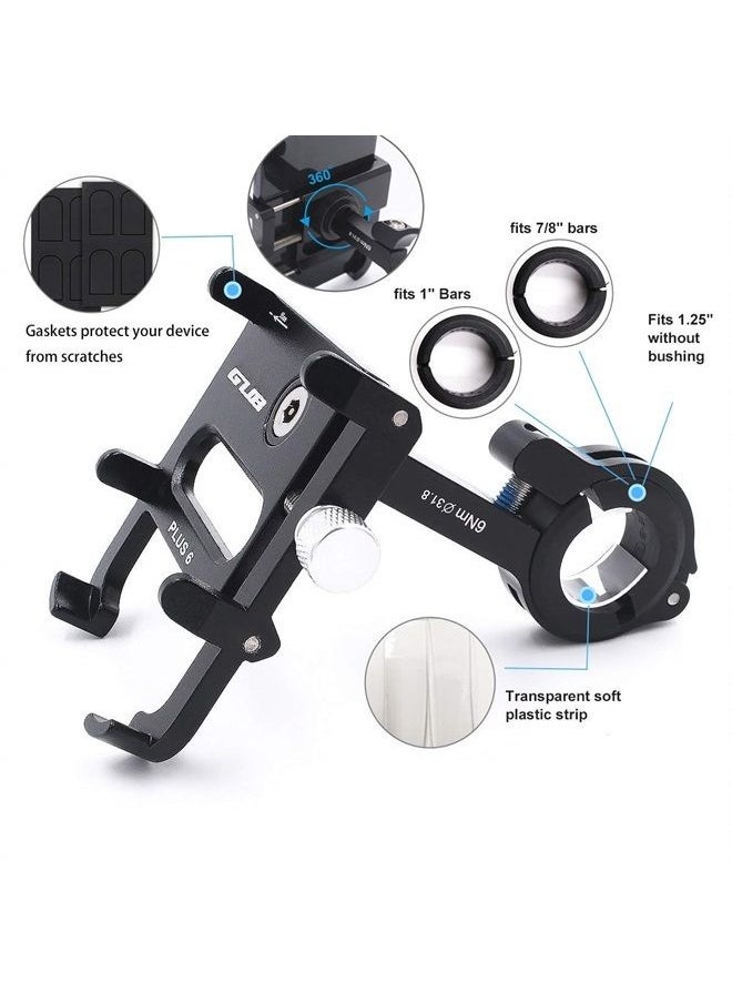 Bike Phone Holder Mount - Metal Motorcycle Phone Mount, Unbreakable 360° Rotation Adjustable Bicycle Phone Holder for iPhone 12 Pro Max 12 Galaxy 21 Red - pzsku/Z7E78D7675D2471B0DF00Z/45/_/1690882985/a43ec12f-fbd7-4f36-a7cc-c5aff713a967